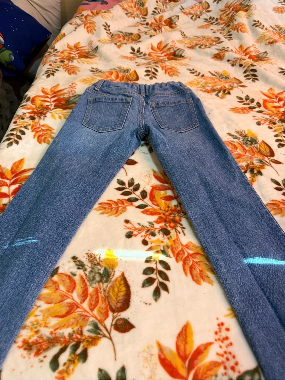 The Children's Place light blue Girls straight-leg jeans 6X/7